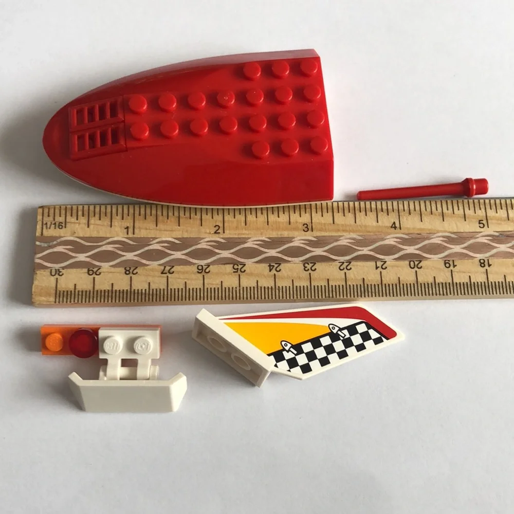 LEGO boat pieces vintage LEGO VTG Boat parts red and white Random lego